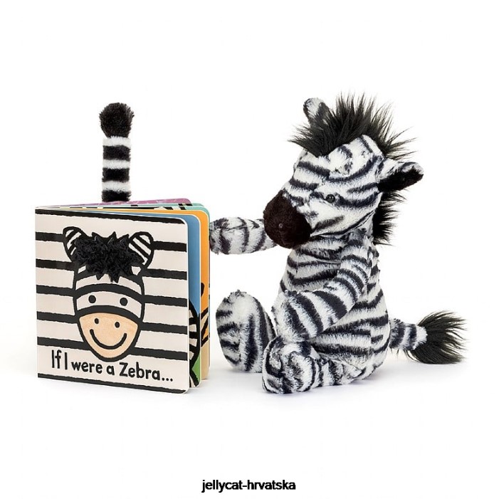 Jellycat da sam ja zebra knjiga na ploči i sramežljiva zebra crno-bijela 796 knjiga Jellycat da sam ja zebra knjiga na ploči i sramežljiva zebra crno-bijela 796 knjiga