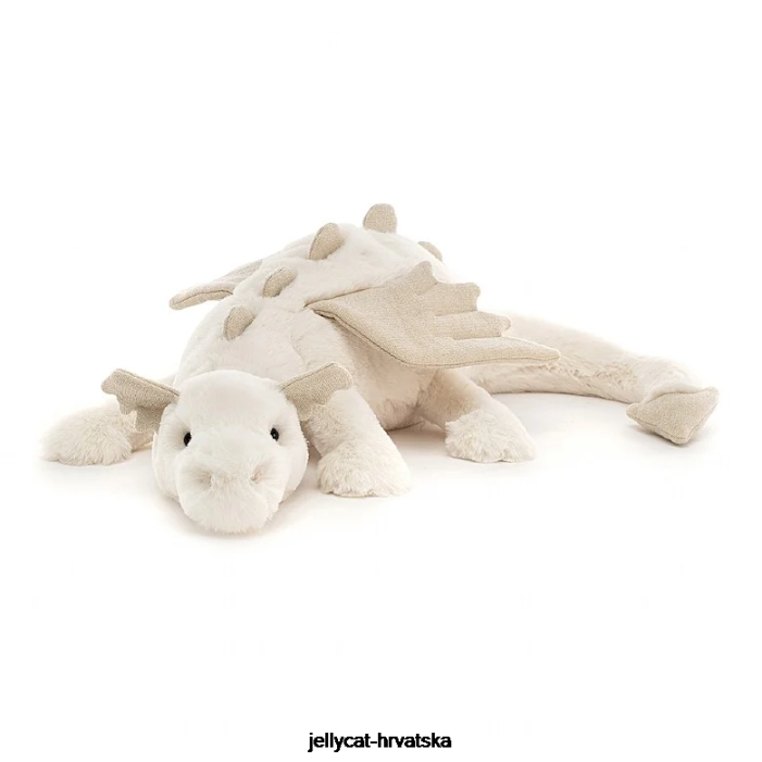 Jellycat snježni zmaj bijeli 51 igračka Jellycat snježni zmaj bijeli 51 igračka